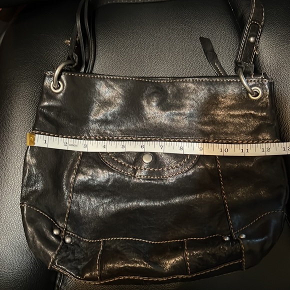 Fossil Black Leather handbag - Picture 6 of 8